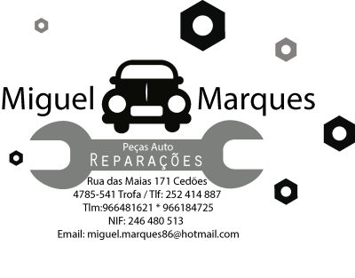 Logótipo Miguel Marques - Oficina Auto