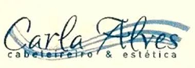 Logótipo CARLA ALVES -  CABELEIREIRO & ESTÉTICA 