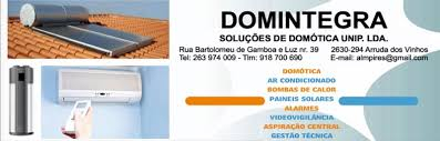 Logótipo DOMINTEGRA - SOLUÇÕES DE DOMÓTICA UNIP. LDA