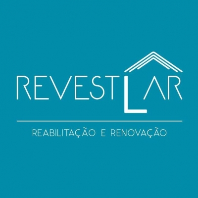 Logótipo Revestlar - Reabilitação e Renovação de Edifícios Unipessoal Lda