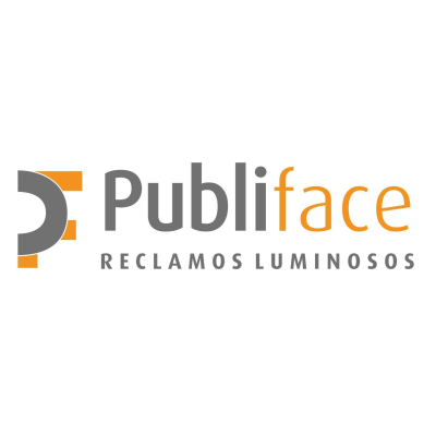 Logótipo PUBLIFACE - RECLAMOS LUMINOSOS, UNIPESSOAL LDA