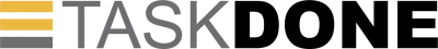 Logótipo TASKDONE - ENGENHARIA E CONSTRUÇÃO LDA