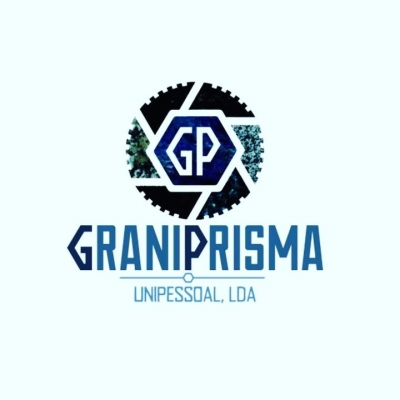 Logótipo Graniprisma Mármores Granitos Cerâmicas e Quartzo 