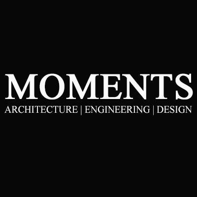 Logótipo MOMENTS - ARQUITETURA, ENGENHARIA, DESIGN, LDA