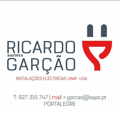 Logótipo RICARDO GARÇÃO - INSTALAÇÕES ELÉTRICAS