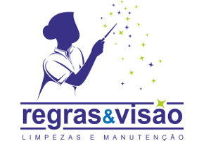 Logótipo Regras e Visão- Limpezas e Manutenção de Edifícios